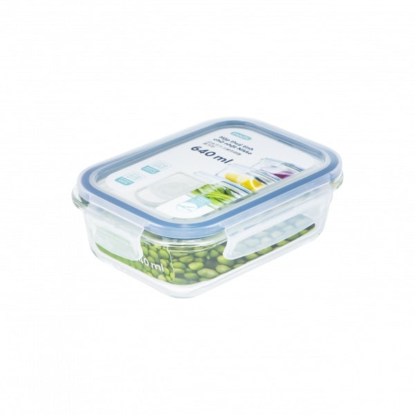 Hộp Thuỷ Tinh Chữ Nhật Nikko 640Ml