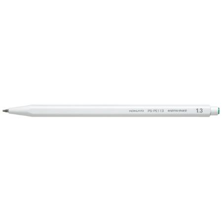 Bút Chì Bấm Màu Trắng 1.3Mm