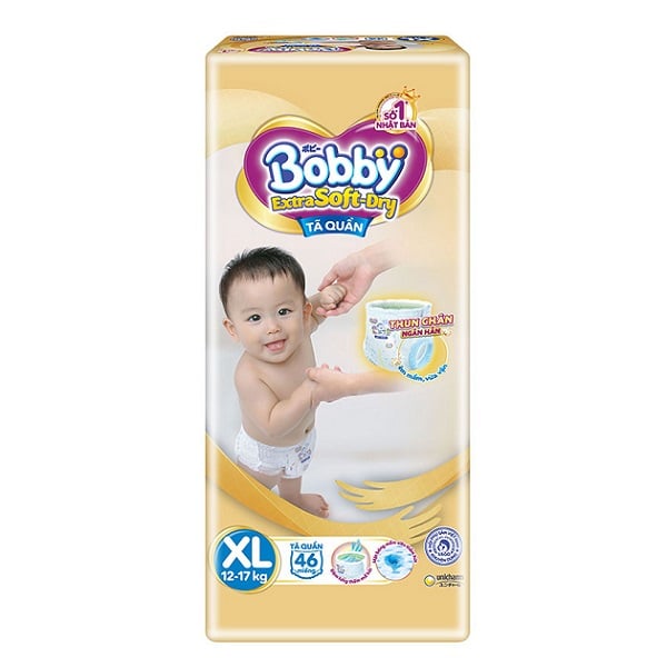 Tã Quần Bobby Extra Soft Dry Xl46