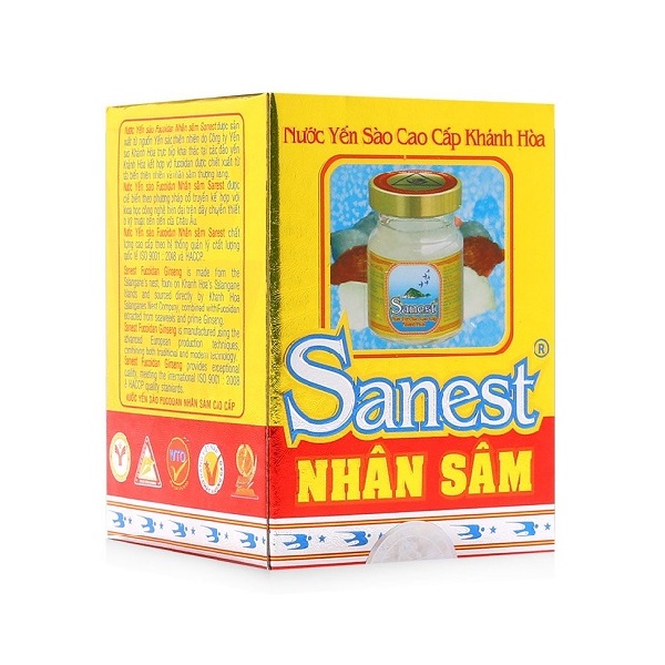 Yến Sào Sanest Nhân Sâm Hũ 70Ml