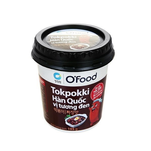 Bánh Gạo Ly Tokpokki O'food Vị Tương Đen 105G
