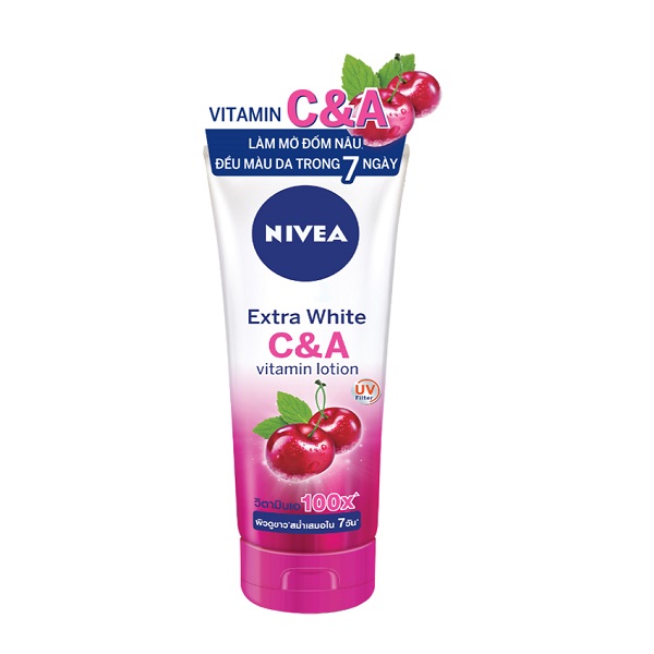 Sữa Dưỡng Thể Nivea Dưỡng Trắng C&A Vitamin Lotion 180Ml