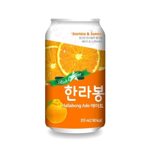 Nước Ép Trái Cây Có Ga Hallabong Hương Quýt 350Ml