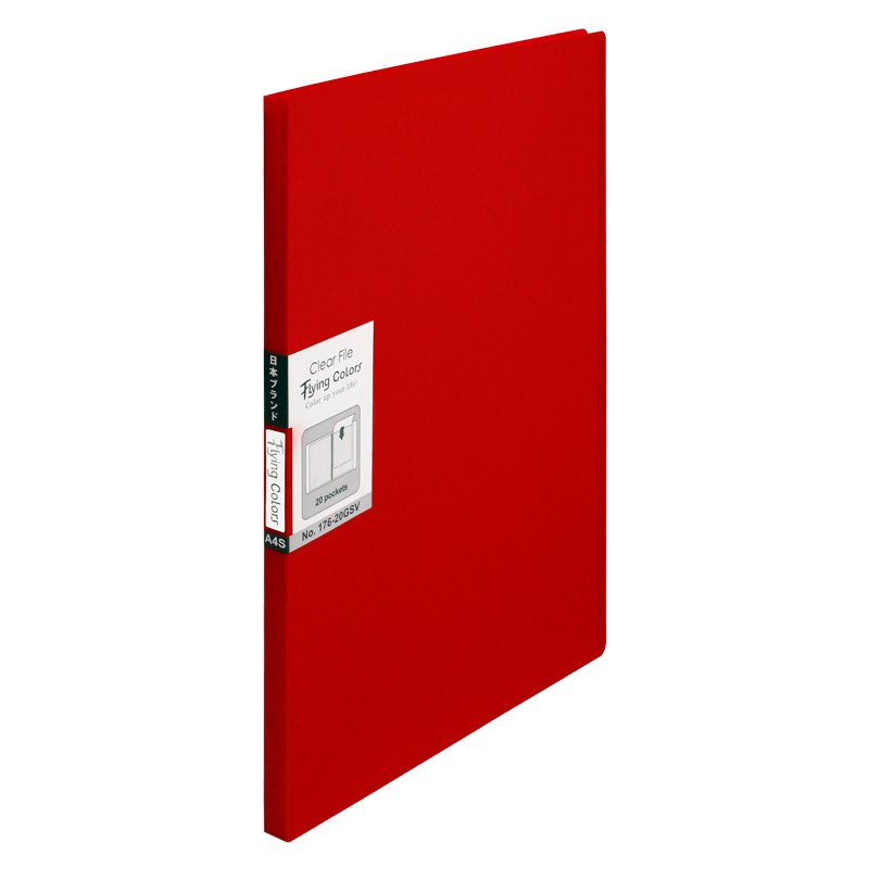 Bìa Lá - 176 - 40Gsv - 40 Túi - Red