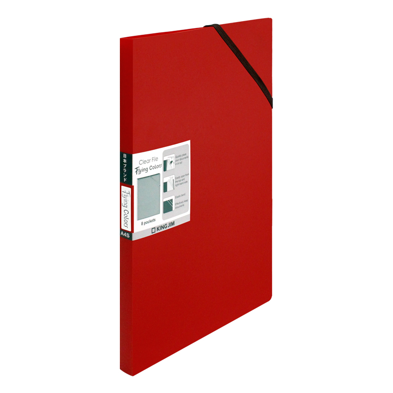Bìa Lá - 1737Gsv - 8 Túi - Red