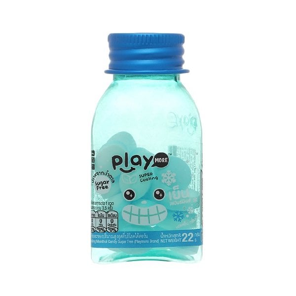 Kẹo The Vị Bạc Hà Playmore Hũ 22G