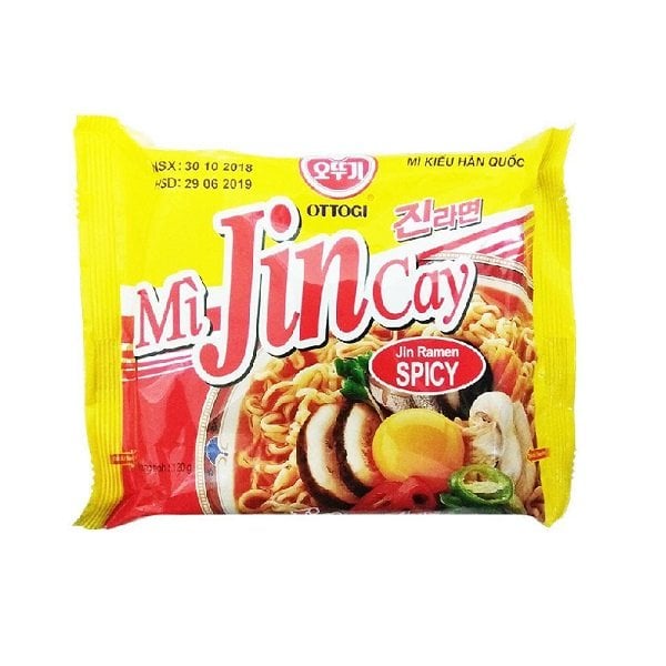 Mì Jin Ottogi Vị Cay 120G