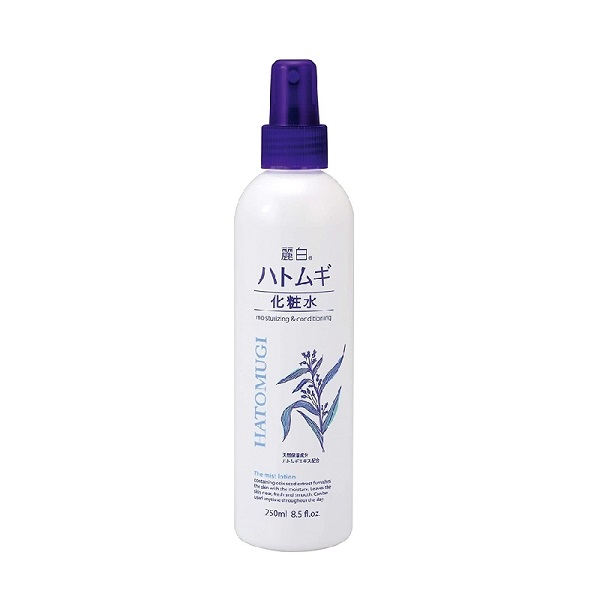 Xịt Khoáng Dưỡng Ẩm&Sáng Da Reihaku Hatomugi 250Ml