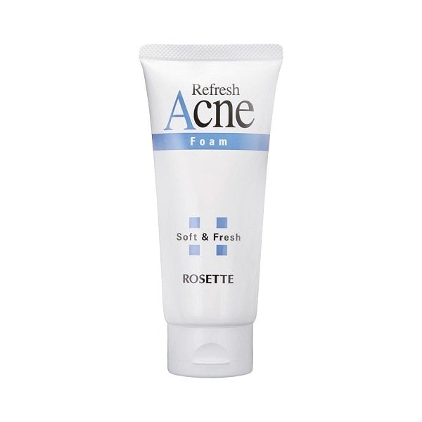 Sữa Rửa Mặt Tạo Bọt Ngăn Ngừa Và Giảm Mụn Rosette Acne Refresh Foam 120G (Wn)