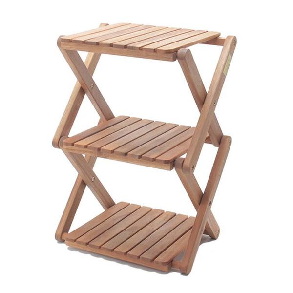 Kệ Gỗ Xếp 3 Tầng 40X30X57Cm