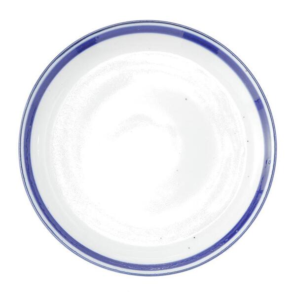 Dĩa Viền Xanh Đường Kính 20Cm
