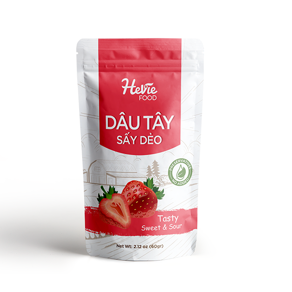 Dâu Tây Sấy Dẻo 155G