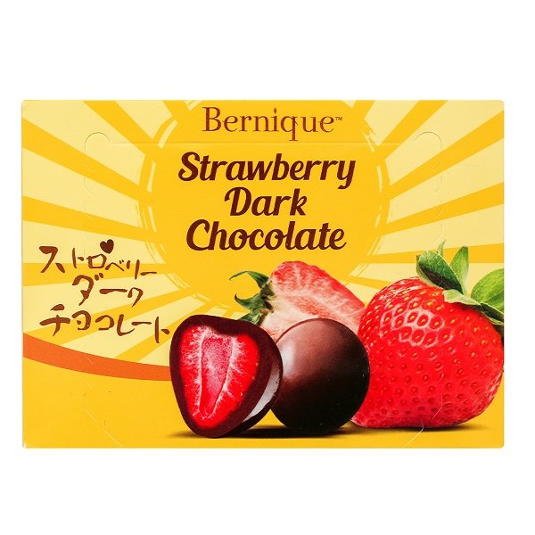 Chocolate Đen Trái Dâu Khô Bernique 70G