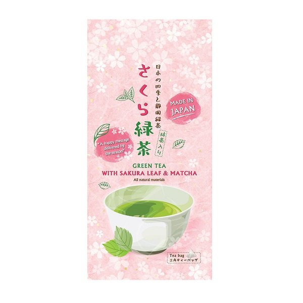 Trà Xanh Túi Lọc Sakura Matcha Nhật Bản 24G