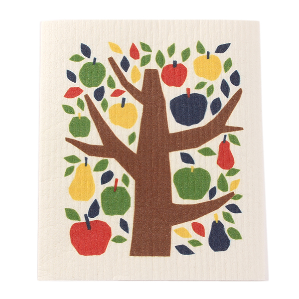 Khăn Lau Bếp Hút Nước Ổn Định 17X20Cm Cây Táo
