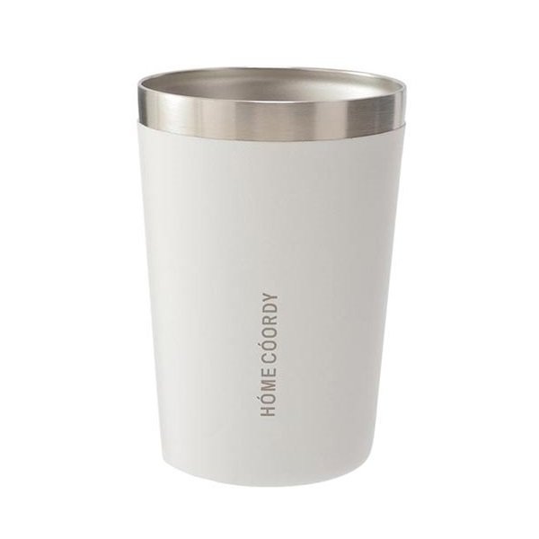 Cốc Giữ Nhiệt Inox 2 Lớp Màu Trắng 300Ml