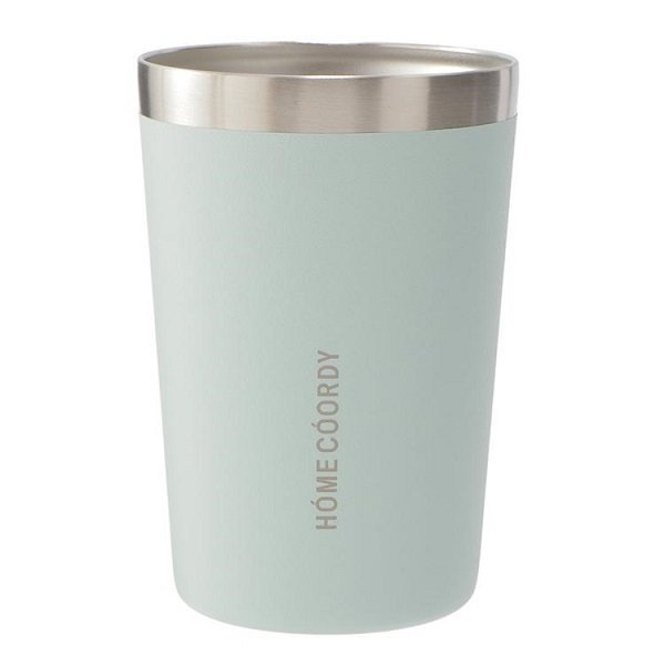 Cốc Giữ Nhiệt Inox 2 Lớp Xanh Nhạt 300Ml