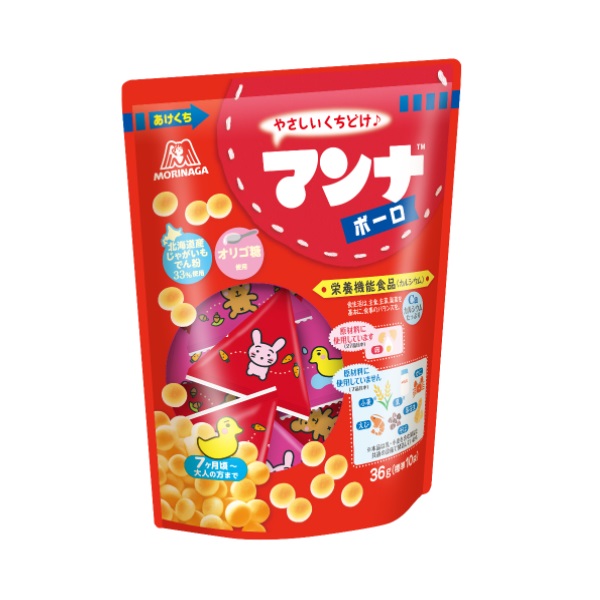 Bánh Trứng Morinaga Manna Bolo 36G