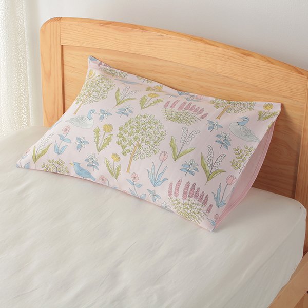 Vỏ Gối 43X63Cm Màu Hồng