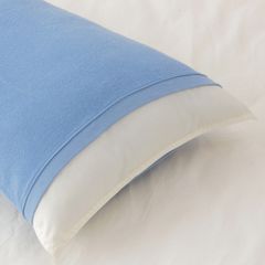 Vỏ Gối Co Giãn Đảo Ngược 43x63-50x70cm Xanh Lam