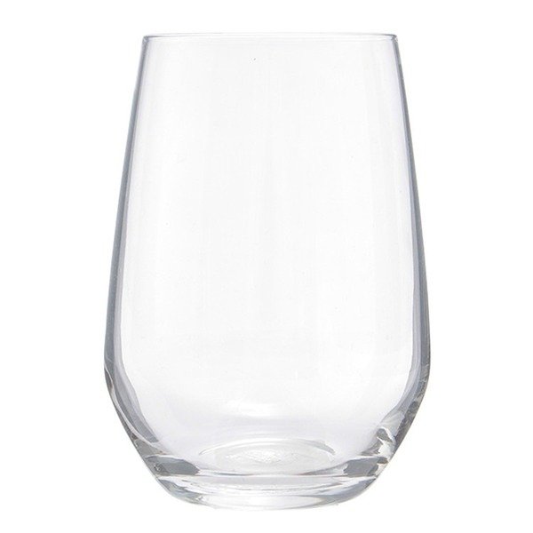 Cốc Thủy Tinh Trong Suốt Giọt Nước Home Coordy 370Ml