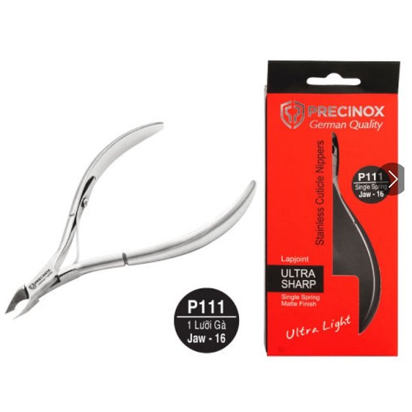 Kềm Cắt Da 1 Lưỡi Gà Precinox P111 Platinum Jaw 16