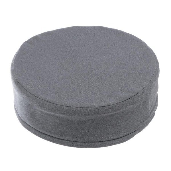Đệm Lót Tròn Home Coordy 35X12Cm Màu Xám