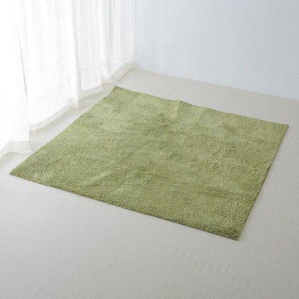 Thảm Trải Sàn Home Coordy 185X185Cm Màu Xanh