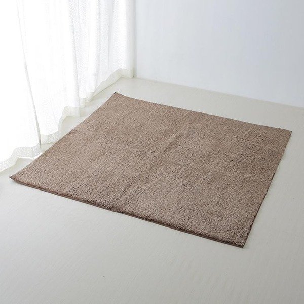 Thảm Trải Sàn Home Coordy 185X185Cm Màu Nâu