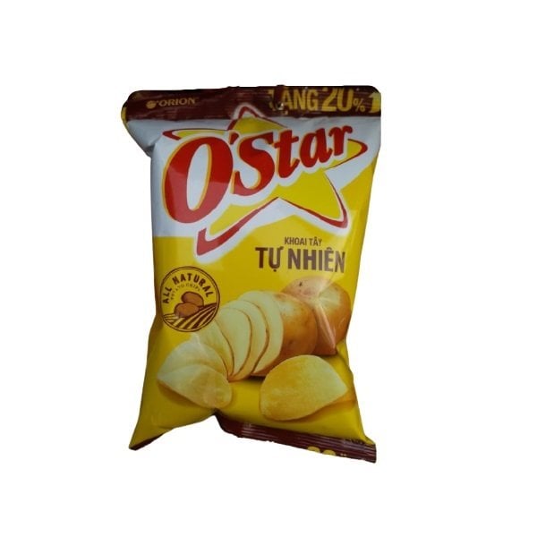 Snack O'star Vị Khoai Tây Tự Nhiên 36G