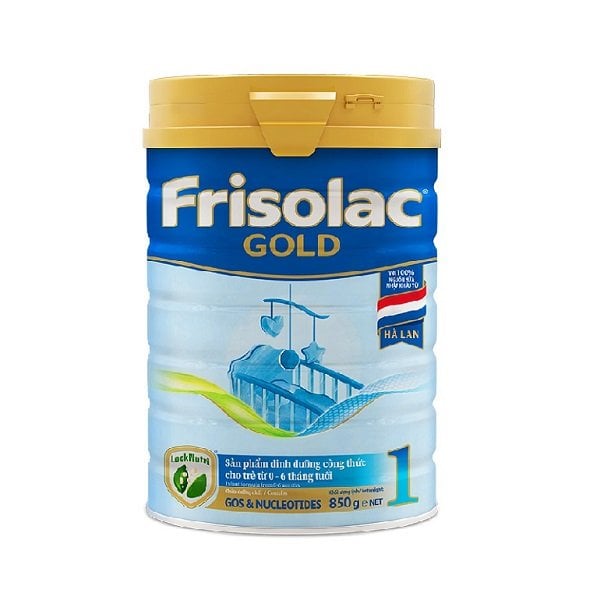 Sữa Bột Frisolac Gold 1 Lon 850G (0 - 6 Tháng Tuổi)