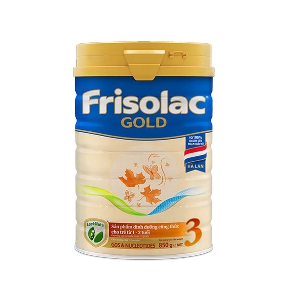 Sữa Bột Frisolac Gold 3 Lon 850G (1 - 2 Tuổi)