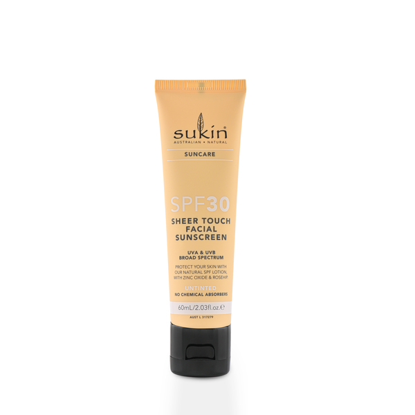 Kem Chống Nắng Spf30 Sukin 60Ml (Store 5871, 5873) | Sukin Suncare Spf30 Sheer Touch Facial Sunscreen