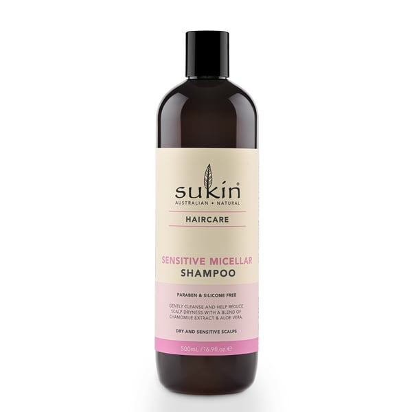 Dầu Gội Cho Da Đầu Nhạy Cảm Sukin 500Ml (Store 5871, 5873) | Sukin Sensitive Micellar Shampoo