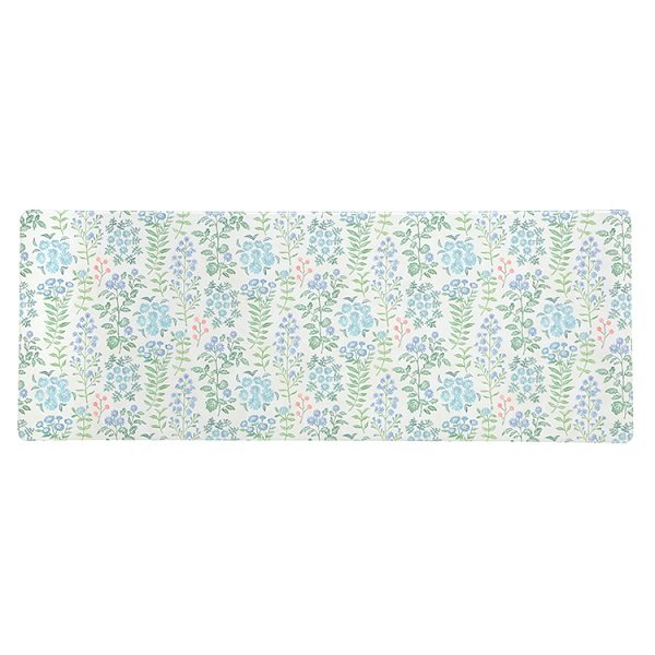 Thảm Nhà Bếp 45X120Cm Hoa Văn Hoa Lá