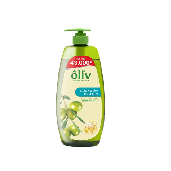 Sữa Tắm Oliv Dưỡng Ẩm Mềm Mịn 1L