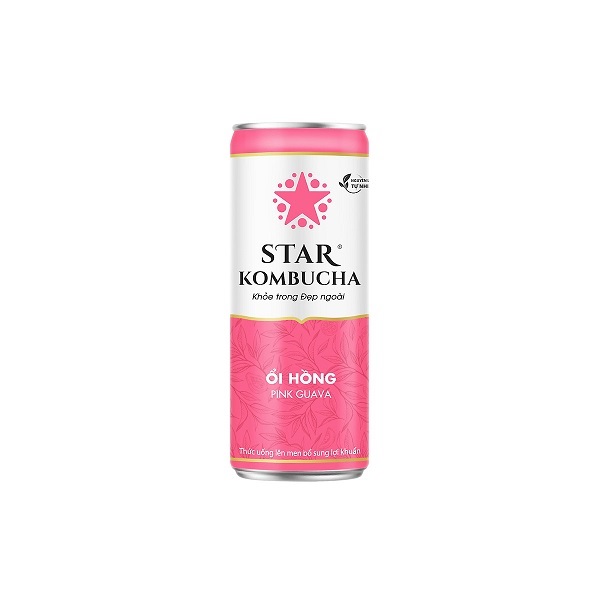 Thức Uông Lên Men Star Kombucha Ổi Hồng 250Ml