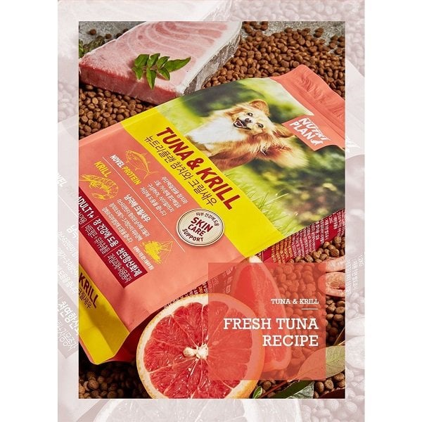 Thức Ăn Hạt Chó Vị Cá Ngừ & Tôm Nutriplan 1.2Kg