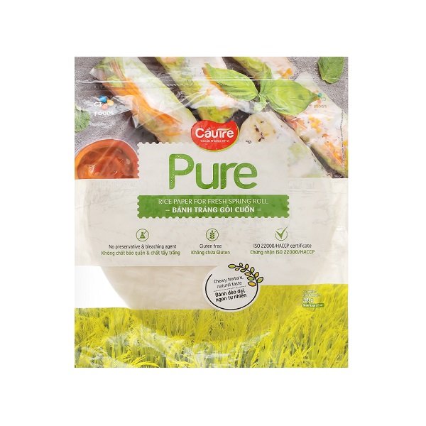 Bánh Tráng Gỏi Cuốn Cầu Tre Pure 280G