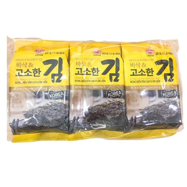 Rong Biển Tẩm Gia Vị Ăn Liền Ottogi 4.2Gx3
