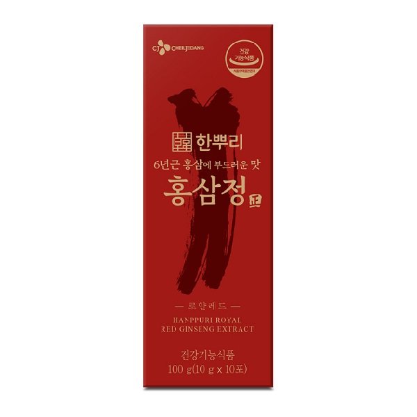Thực Phẩm Bảo Vệ Sức Khỏe Cj Hanppuri Royal Red Ginseng Extract Hộp 10 Gói X 10G