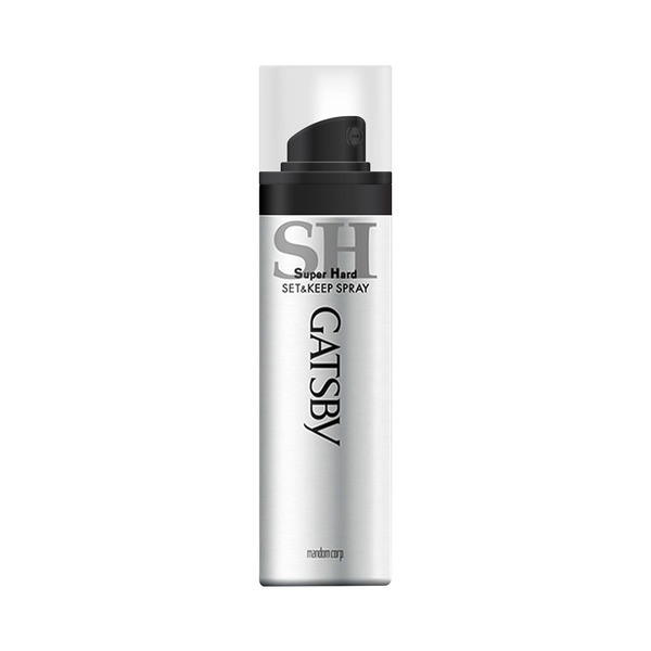Keo Xịt Tạo Kiểu Tóc Gatsby Super Hard Set & Keep Spray 180Ml (Wn)