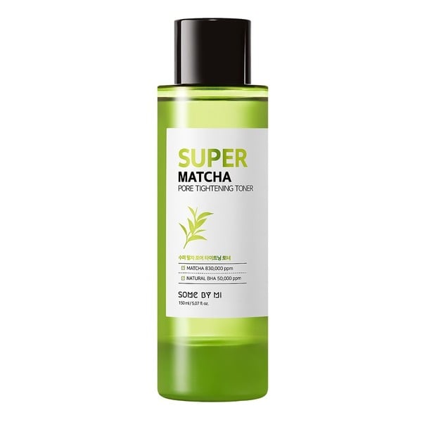 Nước Hoa Hồng Hỗ Trợ Se Khít Lỗ Chân Lông Some By Mi Super Matcha Pore Tightening Toner 150Ml (Wn)