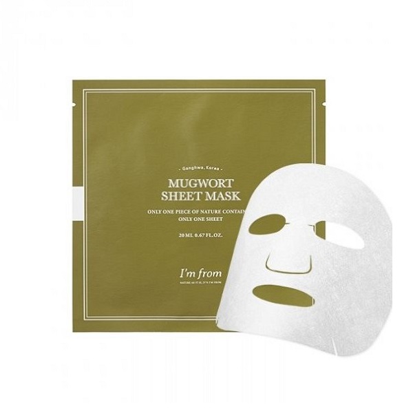 Mặt Nạ Chiết Xuất Ngải Cứu I'm From Mugwort Mask 23Ml