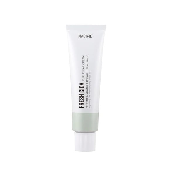 Kem Dưỡng Làm Dịu, Phục Hồi Da Mụn Nhạy Cảm Nacific Fresh Cica Plus Clear Cream 50Ml (Wn)