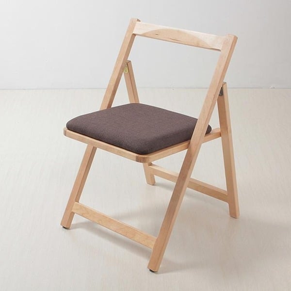 Ghế Xếp Đệm Home Coordy Màu Nâu
