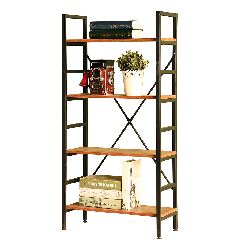 Kệ Gỗ Chân Sắt 4 Tầng Kachi Mk244