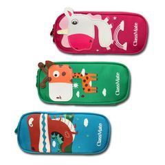 Túi Bút Classmate CL-20207- Vải Canvasda Pu 4 Lớp 2 Ngăn