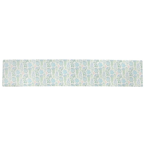 Thảm Nhà Bếp Home Coordy Hoa Văn Cao Cấp Xanh 45X240Cm
