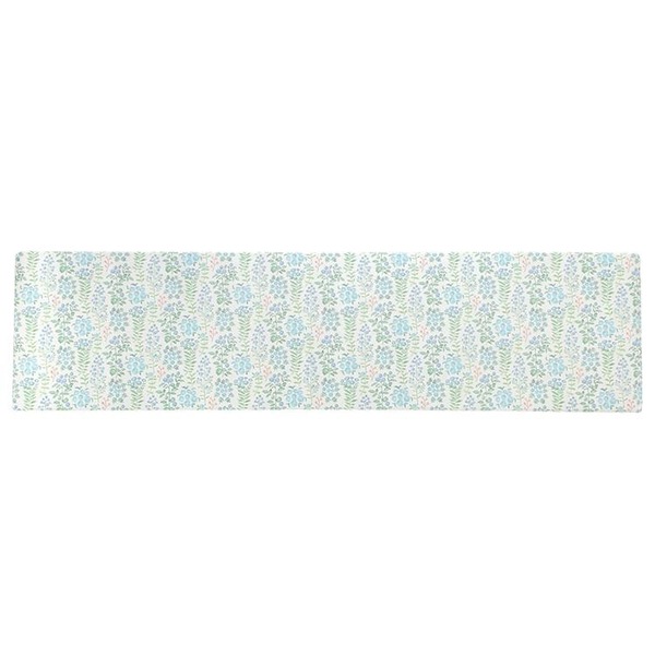Thảm Nhà Bếp Home Coordy Hoa Văn Cao Cấp Xanh 60X240Cm